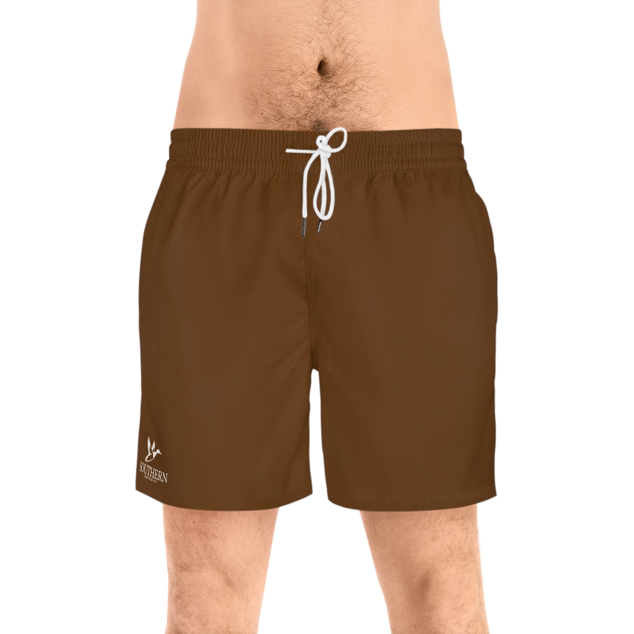 Southern Heritage - Dark Brown above knee shorts