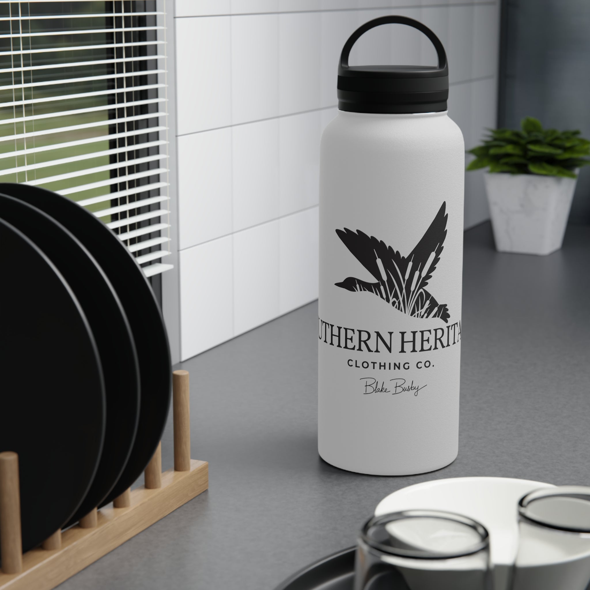 Southern Heritage Stainless Steel Water Bottle