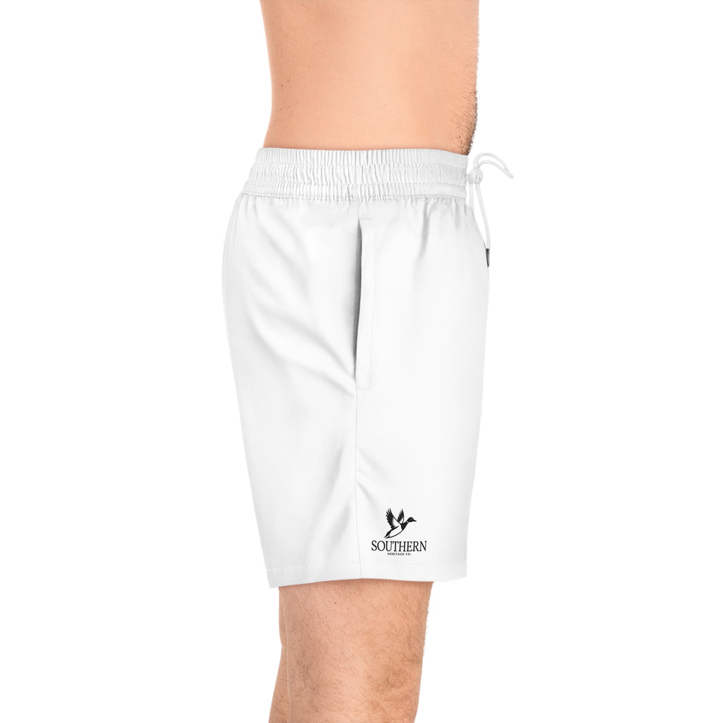 Southern Heritage - White above knee shorts