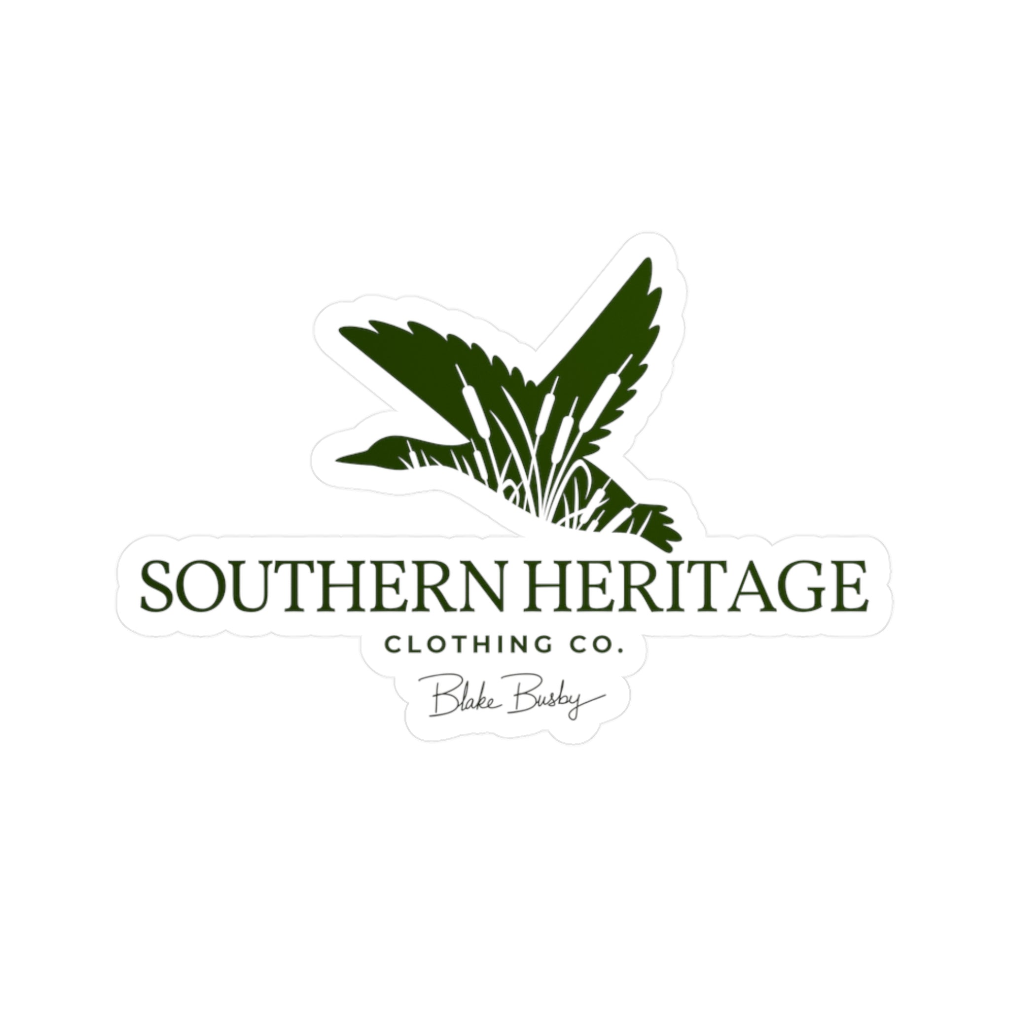 Southern Heritage Window Decal