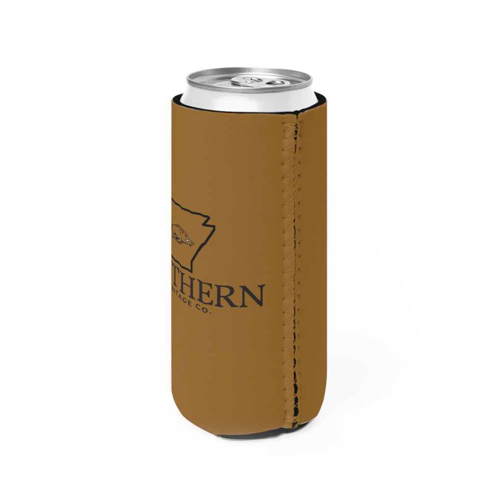 Southern Heritage - Arkansas Razorback Slim Can Coozy