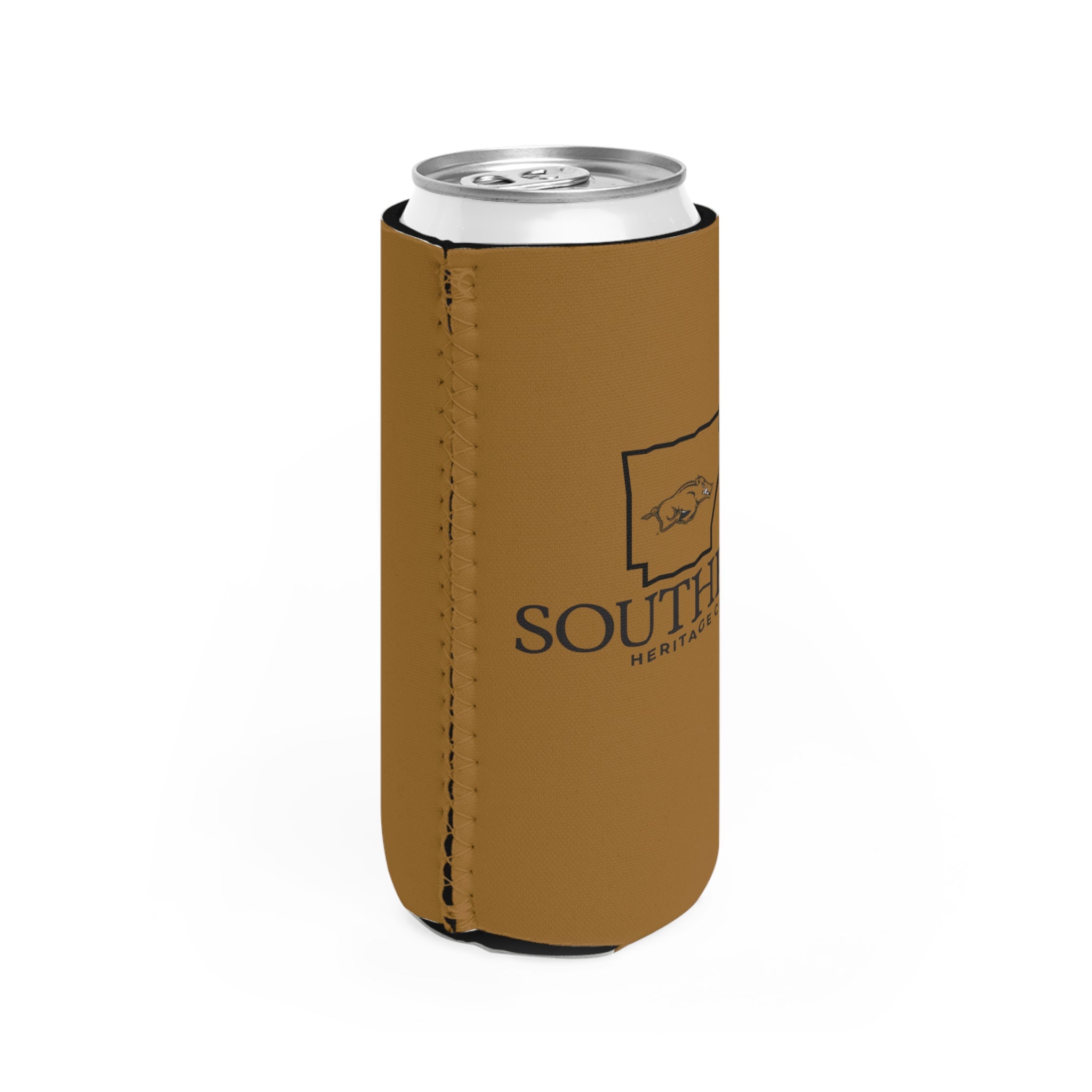 Southern Heritage - Arkansas Razorback Slim Can Coozy