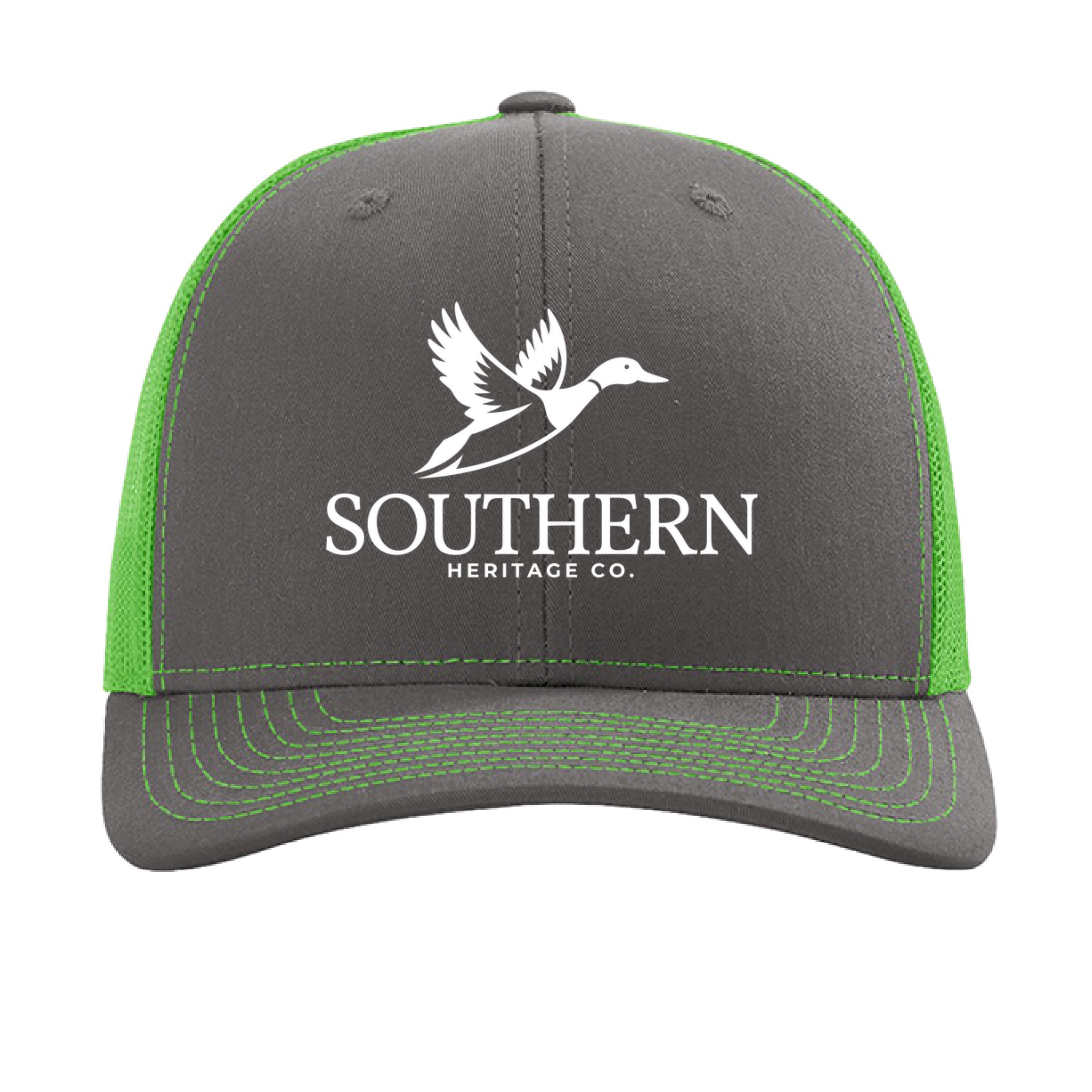 Charcoal/ Neon Green - FRONT