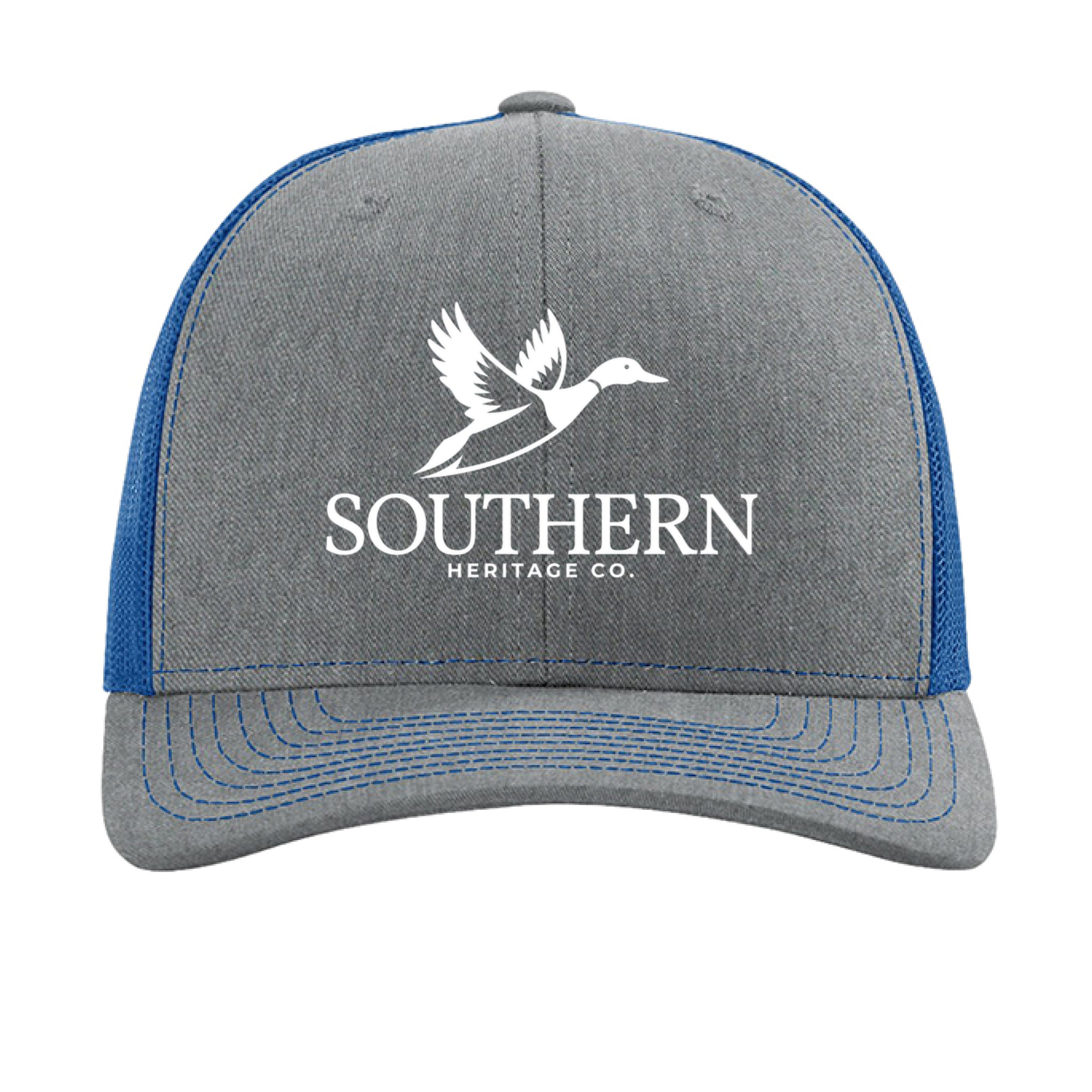 Heather Grey/ Royal - FRONT