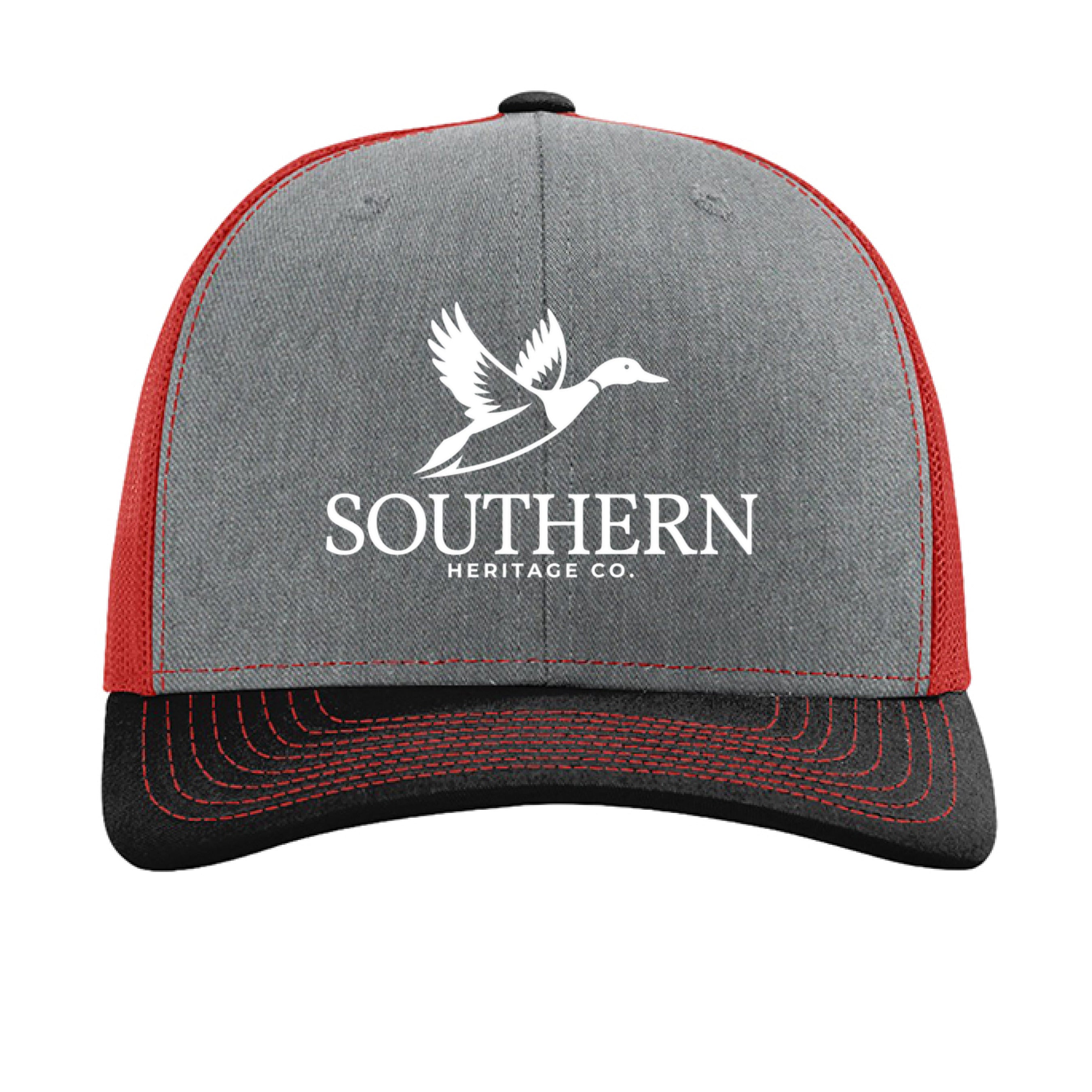 Heather Grey/ Red/ Black - FRONT