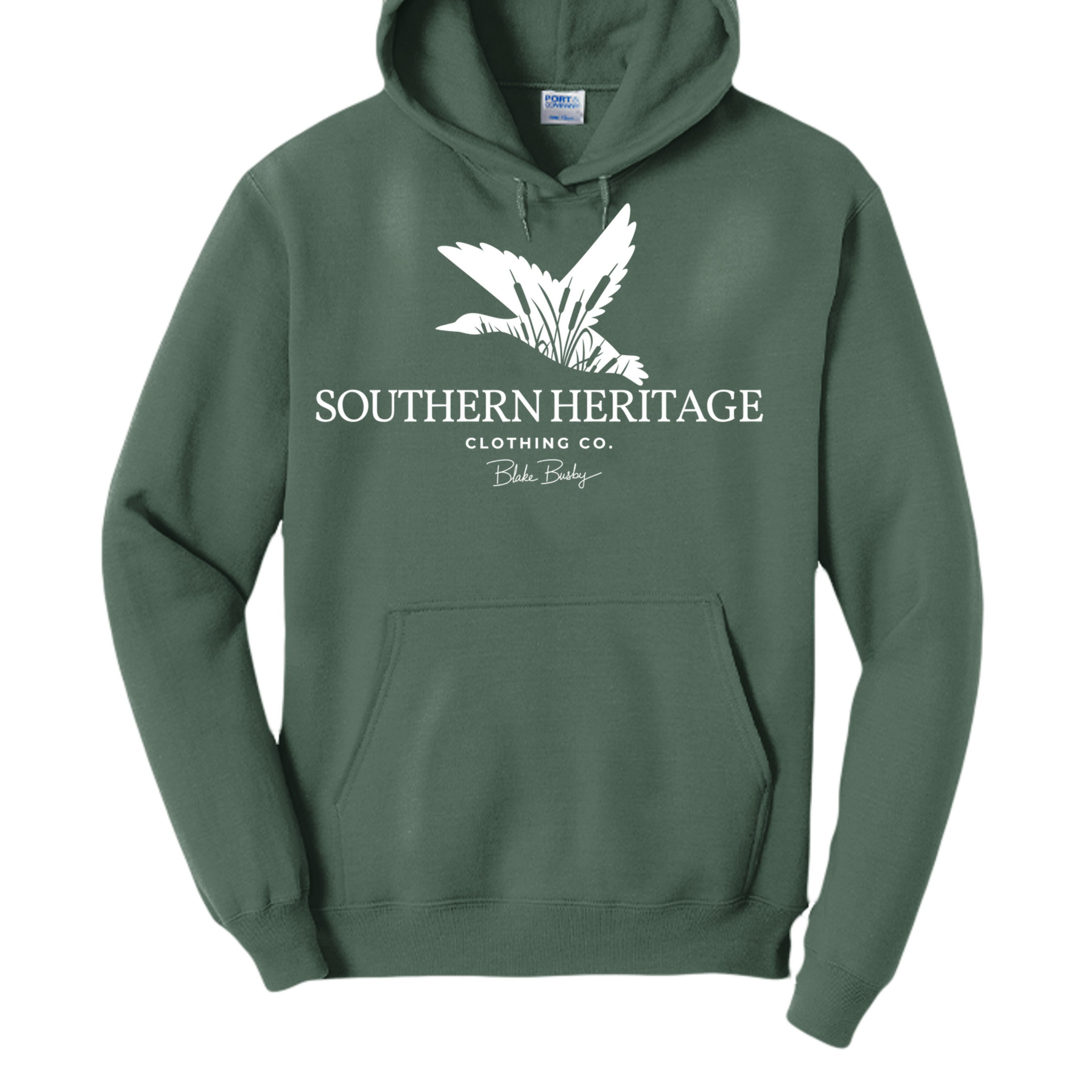 Forest Green Heather - PC78H - FRONT